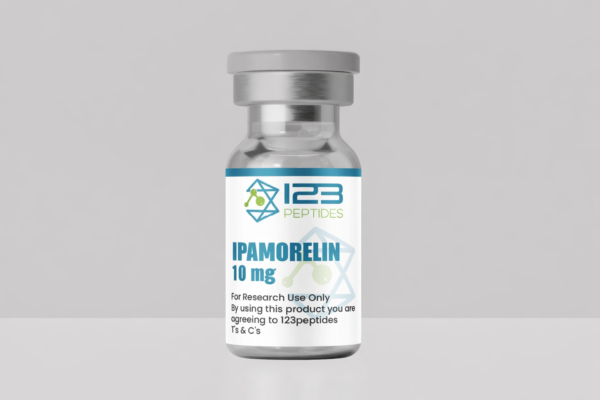 Ipamorelin research vial close-up Ipamorelin
